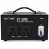Astram 5000W Step Down Transformer 220V to 110V with Dual Universal Output Sockets
